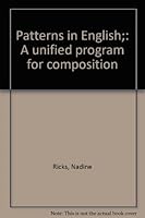 Patterns in English;: A unified program for composition B0006BYWSY Book Cover