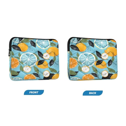 Funda para portátil 13-14 pulgadas impermeable color naranja miniatura 2