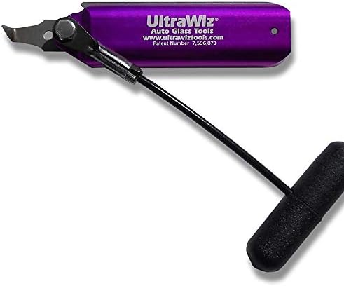 UltraWiz 3007k Lever Knife Knife Auto Glass/Windshield Removal Tool/Cut Out Cold Made in USA