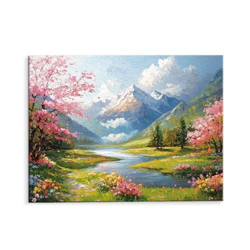 DIY G R̕i Paint by Numbers hG Lbg l ʂ肦 q̗phGLoXNtg LoXA[g uVƃANG̋, CeA rO, ւ̃Mtg 35x50cm (t[