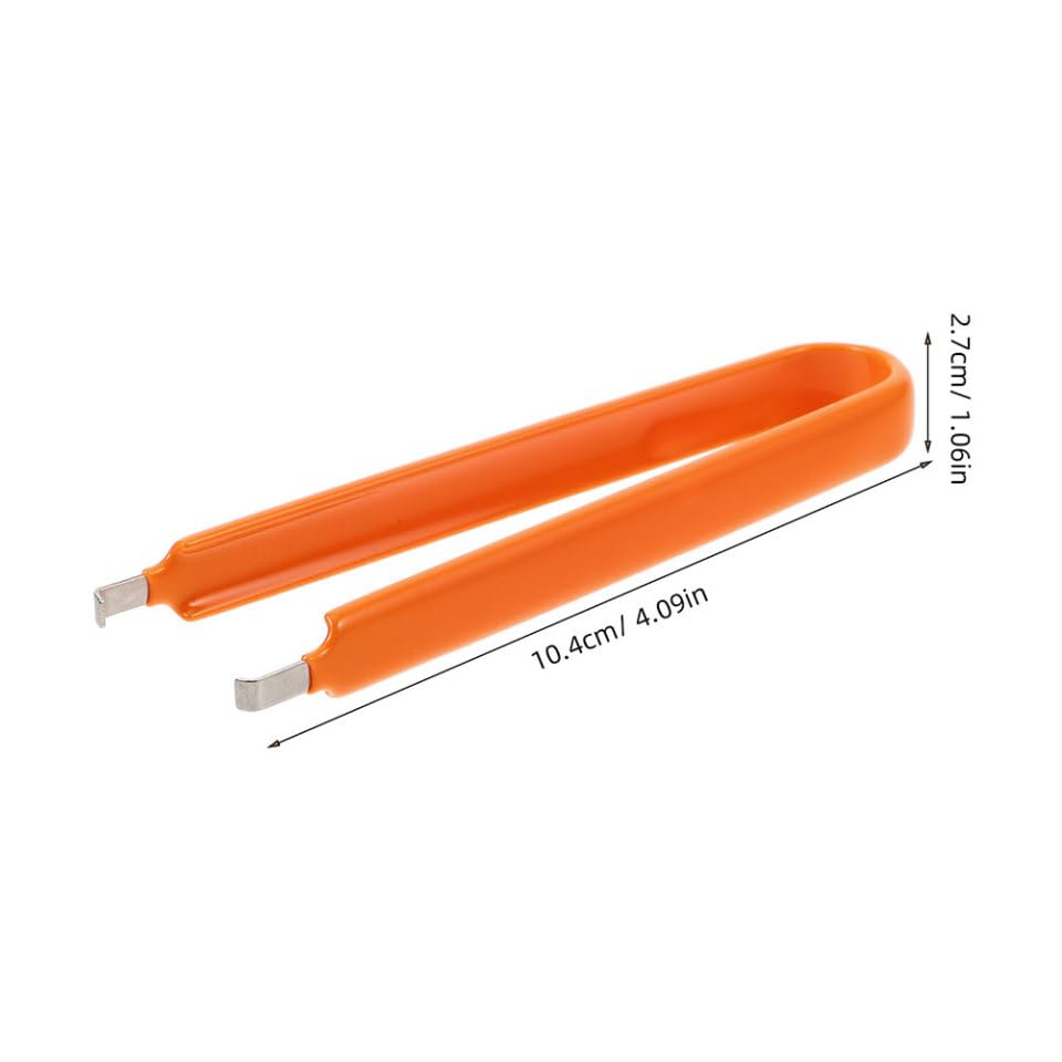 ULTECHNOVO 2pcs Automotive Fuse Puller Tool Kit Stainless Steel Car Fuse Extraction Pliers Relay Removal Tool for Vehicle Handling