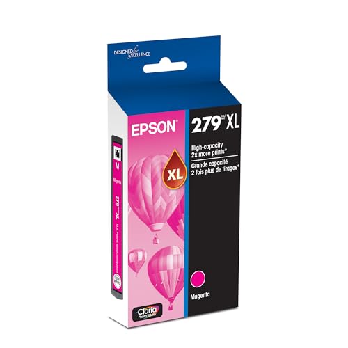 Epson 279XL High-Capacity Magenta Ink Cartridge