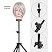 The Revo Wig Mannequin Head Tripod Stand with Carry Bag for Cosmetology By Absoglow
