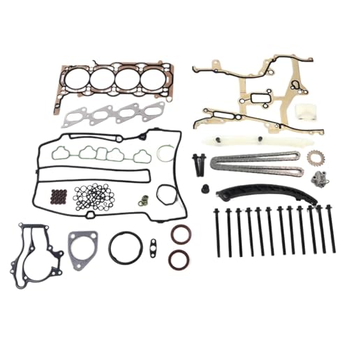 Juego de pernos y juntas culata turbo, kit cadena distribución compatible con motores Cruze 1.4L 2011-15, componentes, kits reconstrucción, piezas