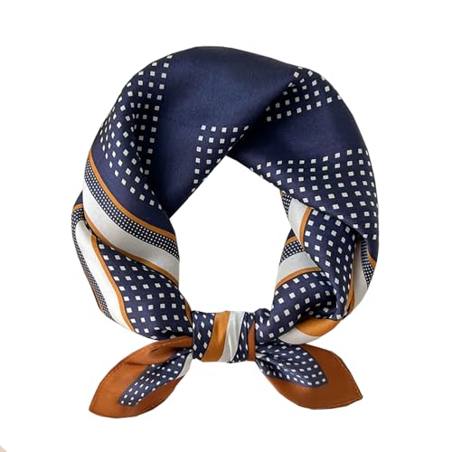 Image of ANDANTINO 100% Mulberry Silk Scarf -21 inch Square Neckerchief with Gift Packed