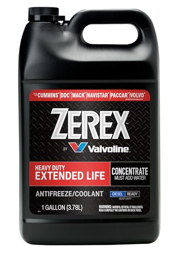 Zerex Extended Life Red Heavy Duty (HD) Concentrate Antifreeze/Coolant 1 GA