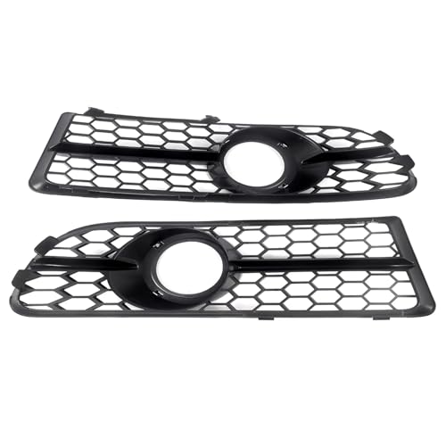 Accessoires extérieurs pour A4 B7 2006 avec cache calandre antibrouillard noir - 5