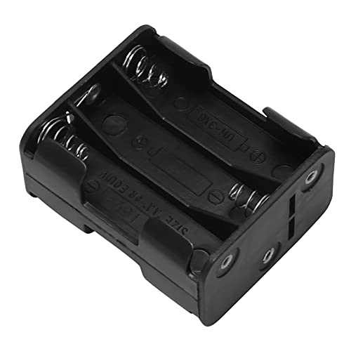 Pyatofyy Double Side Spring 6 x 1.5 V AA Battery Holder Case Box Black