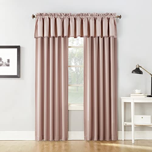 Sun Zero Barrow Energy Efficient Rod Pocket Curtain Panel Pair 54" X 84" #TOP4
