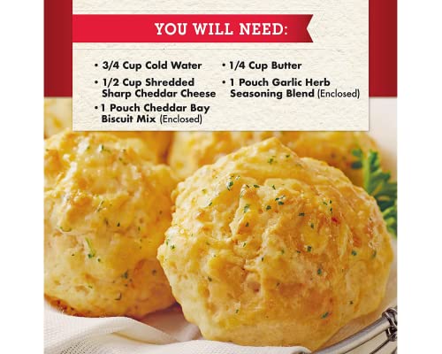 Cheddar Bay Biscuit Mix Bundle. Includes Two- 11.36 Oz Boxes Of Red Lobster Cheddar Bay Biscuit Mix Plus A Gabrenz Fridge Magnet! Each Box Of Red Lobster Cheddar Biscuit Mix Yields 10 Biscuits #TOP2