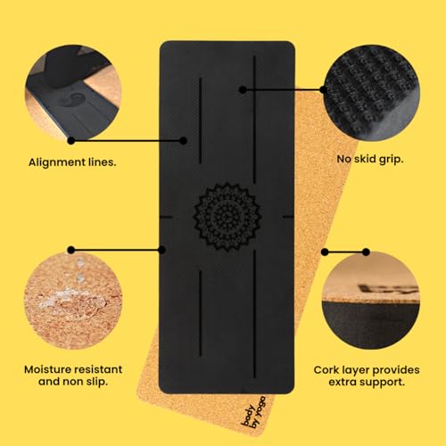Image of Premium Yoga Knee Pad Cushion - Extra Thick Support for Knees, Elbows & Headstands | All the Comfort of an Extra Thick Yoga Mat with the Stability You Need for Standing Poses | Reversible Non-Slip Grip | Ideal for Yoga & Pilates Knee Pads