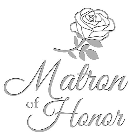 Crown Awards Matron of Honor Growler, 64 oz Custom Wedding Party Stainless Steel Growler, Engraving Included Prime