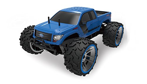 Preisvergleich Produktbild Amewi 22287 Ford F150 1:8 Blue, RTR, Lizenz Fahrzeug