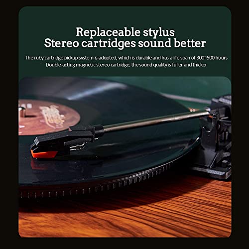 AURADO Tourne-Disque Bluetooth Platine Vinyle Tourne-Disque avec Haut-parleurs intégrés pour disques Vinyle 3 SP (Tourne… - Les Beatles, Paul McCartney, John Lennon, RIngo Starr, George Harrison AURADO Tourne-Disque Bluetooth Platine Vinyle Tourne-Disque avec Haut-parleurs intégrés pour disques Vinyle 3 SP (Tourne… – Image 7