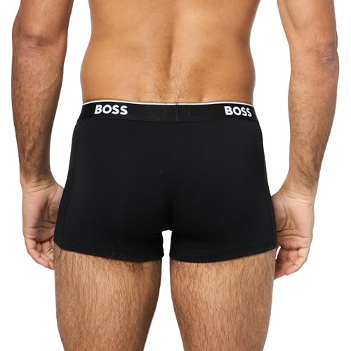 BOSS Men's 3-Pack Multi Color Bold Logo Trunks3