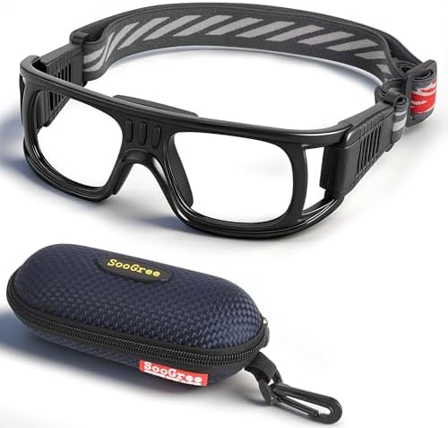 Sports Goggles Glasses Men Racquetball Basketball Football Eyewear Protective Glasses Shock Collision Lens Replaceable