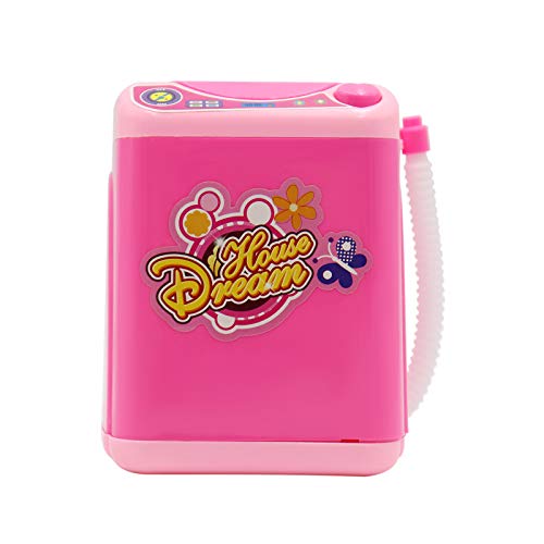 Escova de Maquiagem Anself Mini Máquina de Lavar para Crianças, Brinquedo Elétrico, Fofo, Esponja, E
