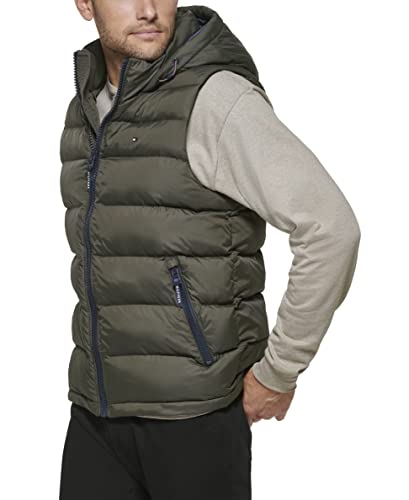 Tommy Hilfiger Men's Hooded Puffer Vest4