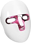 CAMLKE 7 Colors Red Light Mask for Face, Fine Lines, 7-1 Colors LED Facial Skin Care Mask, Portable and Rechargeable