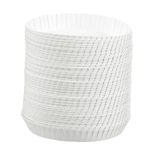 PLAFOPE Hotel Room Disposable Paper Cup Caps 50pcs Coffee Cup Lids Covers Protector for Bar