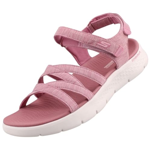 Preisvergleich Produktbild Skechers Damen GO WALK FLEX Sandale Sunshine, Mauve Textile, 41 EU