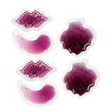FOMIYES Impacco Caldo-freddo Per Occhi E Labbra 6 Pezzi Gel Terapeutico Riutilizzabile Per La Di Bellezza Di Occhi Gonfi E Macchie Di Rossetto