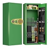Bonusall 12-15 Green Gun Safe for Rifles,Fireproof Gun Safe...
