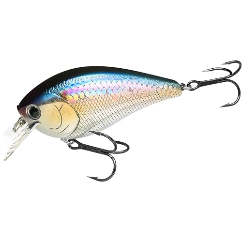 LUCKY CRAFT LC 3.5 Silent Crankbait Fishing Lures, 3” Squarebill Crankbait, Bass Lures, Floating...