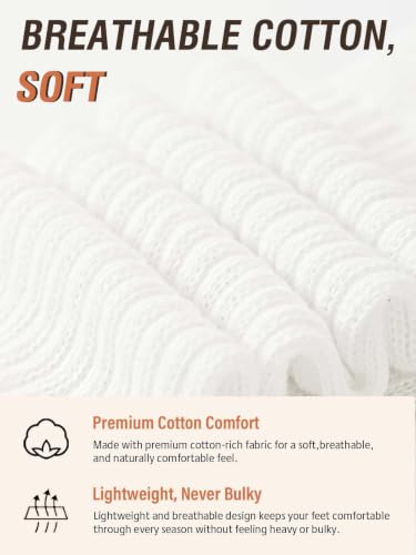 Image of Womens Scrunch Long Socks Thin Cotton Slouchy Tube Slouch Socks 3 Pairs