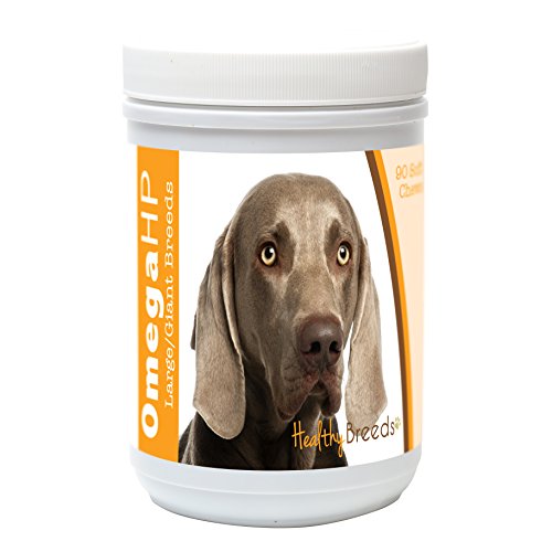 Healthy Breeds Weimaraner Omega HP Fatty Acid Skin and Coat Suppo...