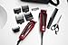 Andis 562940 Ultra Clip Corded Clipper & Trimmer 15-PieceHair Cutting Combo Kit, Stainless Steel Blades, Power Pivot Motor, Whisper Quiet, Hanger Loop, Red