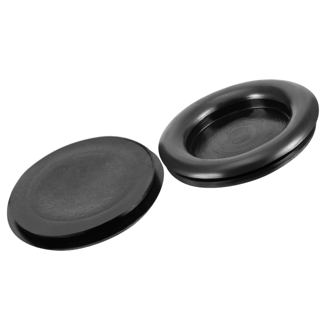 TOP-VIGOR 30Pcs 30mm Black Rubber Blanking Grommets Electrical Hole Wire Gaskets Cable Protectors for Plugs Car Boat Pump Plumbing Wiring
