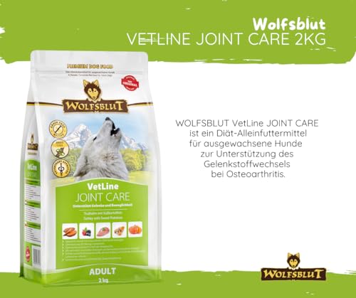 Wolfsblut Vetline | Hundefutter | Sparbundle | Sparpaket (2 x 2kg, Joint Care)
