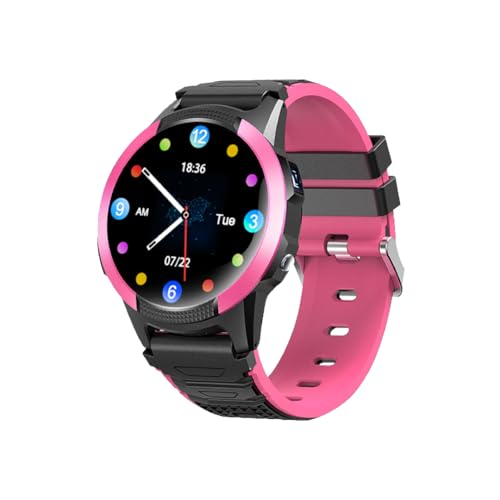 SaveFamily Slim 4G | Reloj Inteligente Niño con Localizador GPS, Llamada, Vídeo, Chat, Botón SOS, Cronómetro | SIM Incluida – Color Rosa
