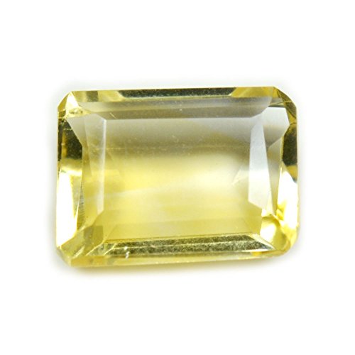 Citrine naturelle rectangle Sunela 2,75 carats, cadeau idéal pour anniversaire