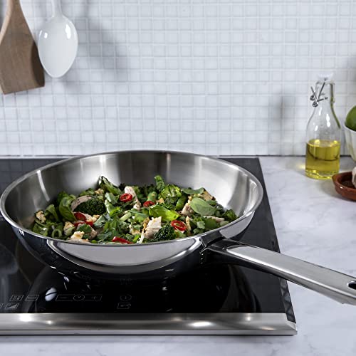 Wok de acero inoxidable 28 cm BK miniatura 6