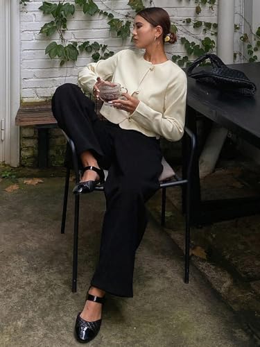 Chic Apricot Womens Fall Winter Jacket – The Perfect Short Companion for Style and Comfort (Large) - Image 5