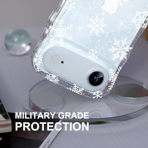 Coque iPhone 17 Air anti-chute et anti-dérapante à vagues pour éviter les bris
