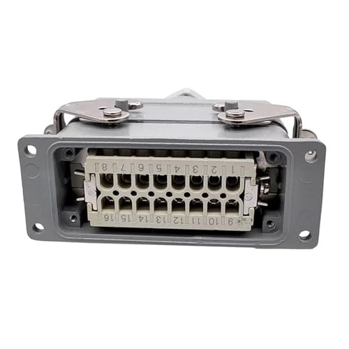 Conector Industrial Rectangular KWOSQLFLG 16 Pines 16A 500V miniatura 5