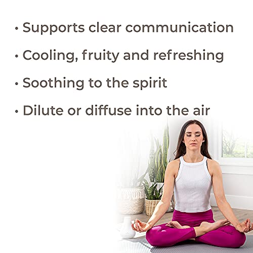 Plant Therapy Chakra 5 True Expression Essential Oil Blend (Throat Chakra) 10 Ml (1/3 Oz) 100% Pure, Undiluted, Therapeutic Grade #TOP1