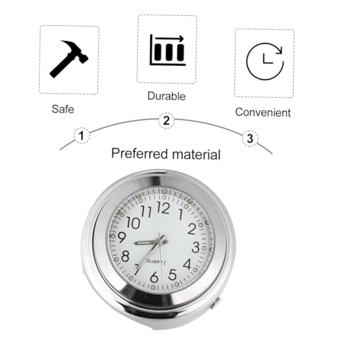 Reloj de manillar para moto ideal para tus rutas urbanas y viajes en bicicleta 7