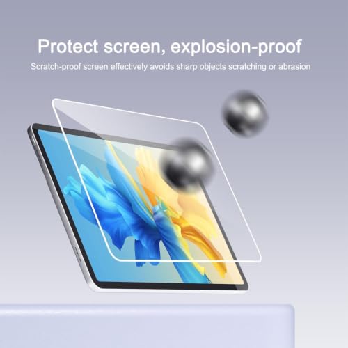 Image of Ailun 2 Pack Screen Protector for iPad Pro 13 Inch 2025 /2024 [8th /7th Generation,M5 /M4] + 2 Pack Camera Lens Protector,Tempered Glass Case Friendly, Face ID Apple Pencil Compatible 4 Pack