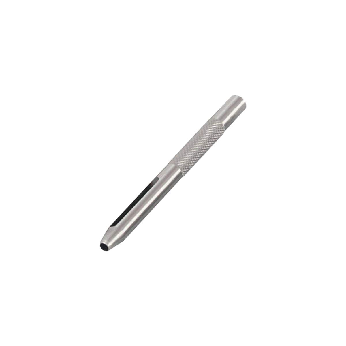 WedDecor 3.5mm Hollow Leather Hole Punch Heavy Duty Solid Steel Metal Sheet Leatherworking Synthetic Gasket Rubber Thin Foil Brass Tack Tools Cutters Puncher