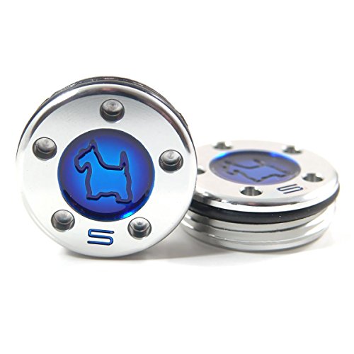 19th Hole Custom Shop 2 of 5g Weights for Scotty Cameron Golf Putters, Scottie Dog (Blue)