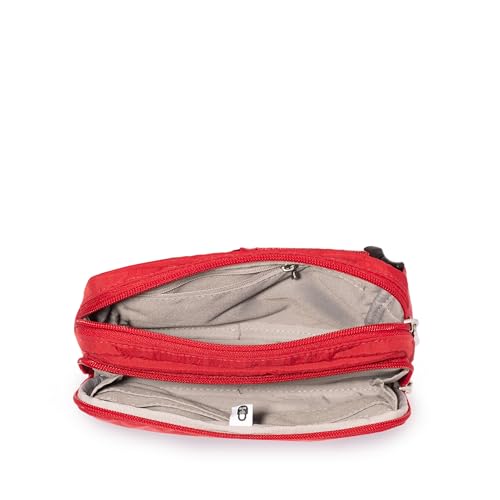 Image of Baggallini Modern Belt Bag 5x8 Travel Fanny Pack Sling Bag Waistpack w /RFID Card Holder Water-resistant Crossbody Bag