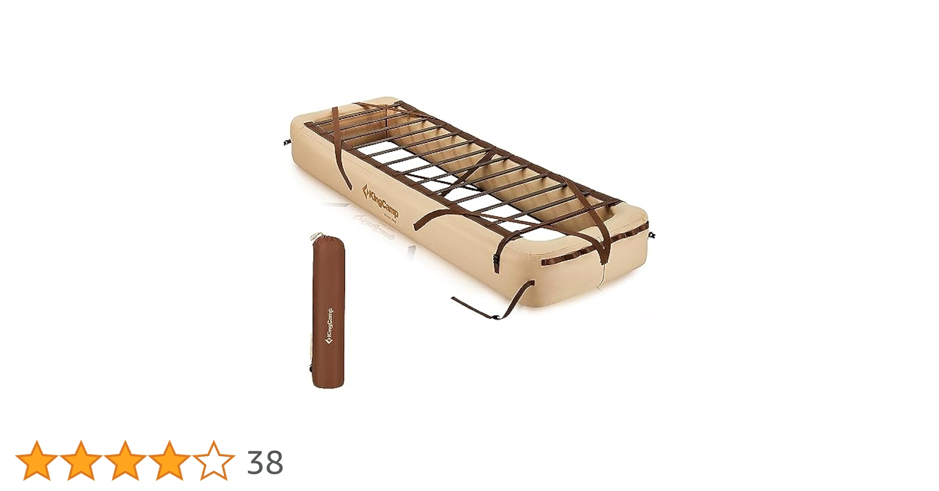 KingCamp Spliceable Inflatable Bed for Sleeping Mat Built-in