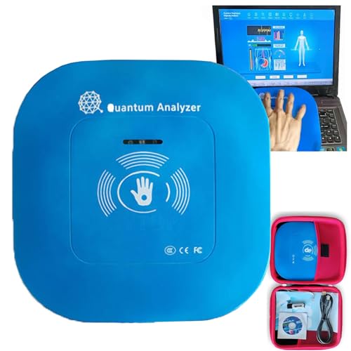 Quantum Magnetic Resonance Analyser, Hand Touch Quantum Body Analyser, 52 Informes De Pruebas, Multi-Language + 3D Full Body Scanning, para El AnáLisis De La Salud.