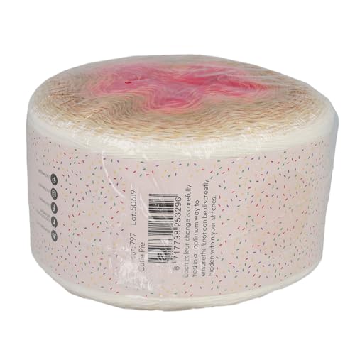 Image of Scheepjes Whirl Birthday Cake Yarn 1 x 1094 yd (1000 m) - 797 Cutie Pie Cotton /Acrylic Gradient