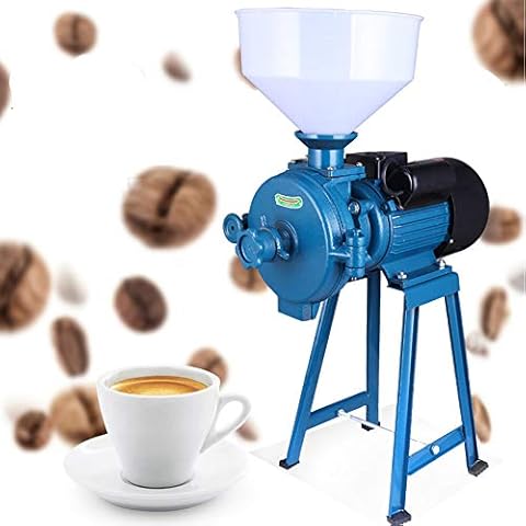Elektrische Futtermühle Kornmühle Getreidemühle Schrotmühle, 2200W 220V Haushaltsmühle Maiskorn Reismühle Trocken Getreide Grinder Machine für Reis Mais Korn Cover