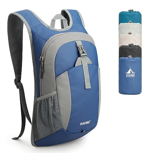 G4Free 12L Foldable Hiking Backpack Lightweight Small Travel Rucksack for Outdoor Walking Casual Unisex Bag